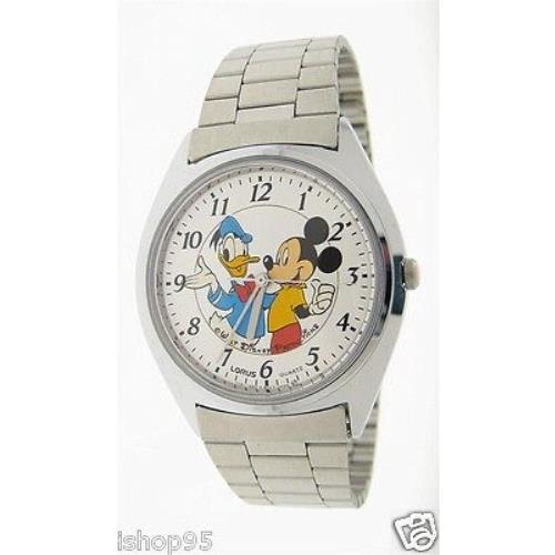 Disney Lorus Mickey Mouse Donald Duck Watch