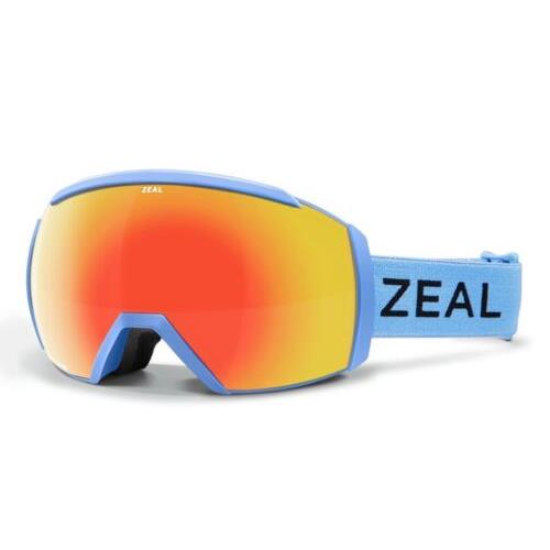 Zeal Hemisphere Snow Goggles Maui Jim Snowsports Division Lupine - Phoenix Mirror