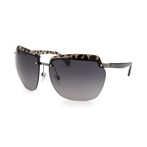 Just Cavalli JC503S-95B-65 Rimless Animal Print Women`s Sunglasses