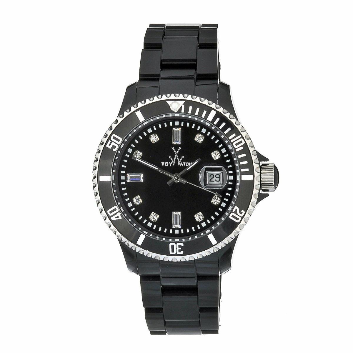 Toywatch Women`s PCLS01BK Quartz Black Dial Plastic Watch