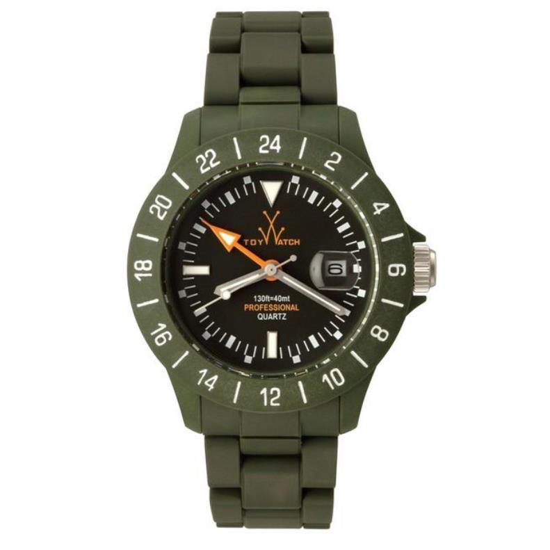 Toywatch Toy Watch JET01HG Unisex Hunter Green Jet Lag Plasteramic 40mm Watch 2002