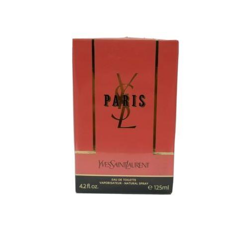 Ysl Paris by Yves Saint Laurent Perfume Women 4.2 oz Edt Spray