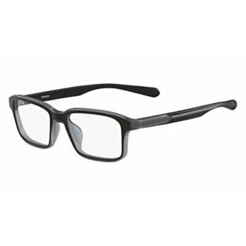 Dragon DR 168 Carl 053 Smoke Crystal Black Eyeglasses 53mm with DR Case