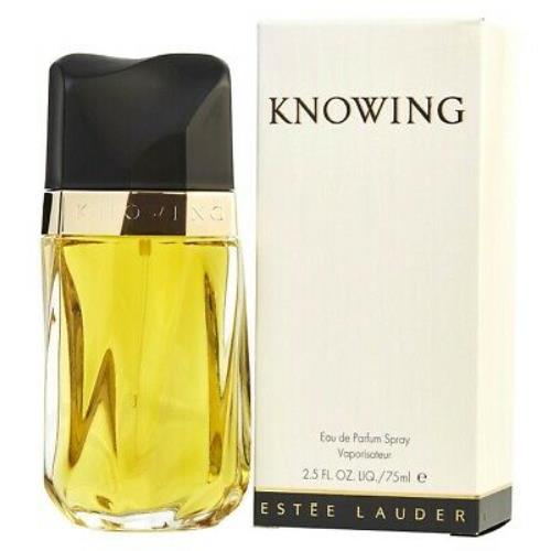 Estee Lauder Knowing For Women Perfume 2.5 oz 75 ml Edp Spray