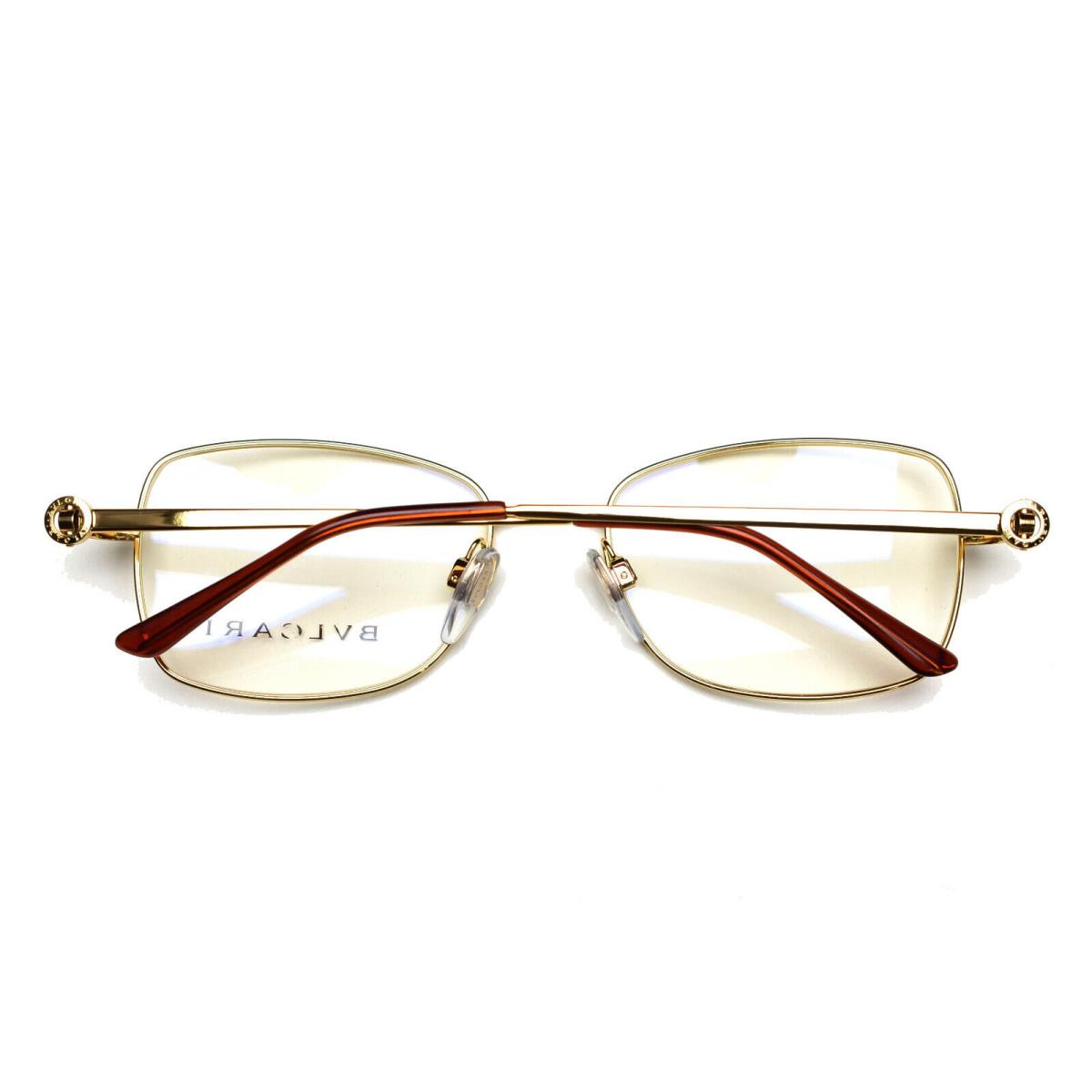 Bvlgari Eyeglasses Frame Gold 237 101 51-17-130 Without Case