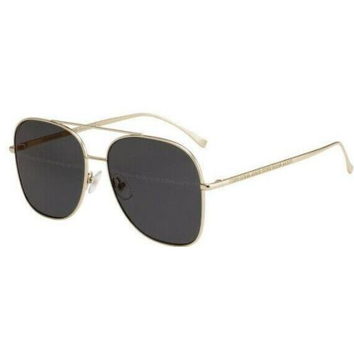 Fendi FF0378/G/S 2F7/7Y Gold/grey Lens 59mm Unisex Sunglasses