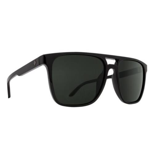 Spy Optic Czar Sunglasses - Black / Hd+ Gray Green Polar