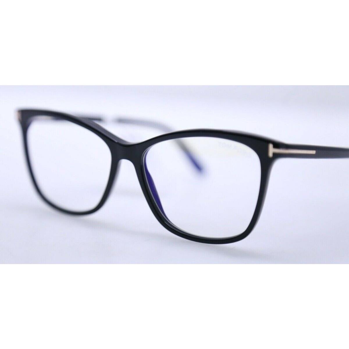 Tom Ford FT 5690 TF5690-B 001 Shiny Black Eyeglasses Frames RX 55mm Glasses 55