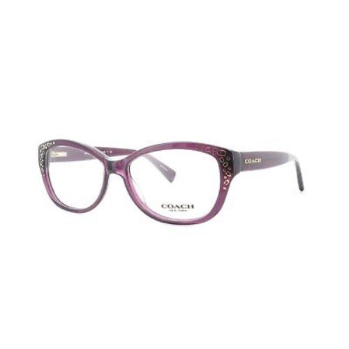COACHHC6076-5043 Eyeglasses Purple 53 mm