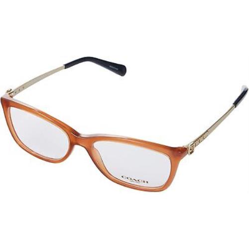 Coach HC6114-5502 Eyeglasses Amber 53 mm