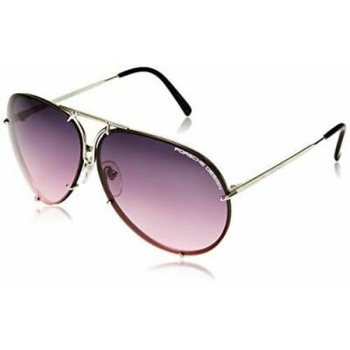 Porsche Design Sunglasses Silver 66mm