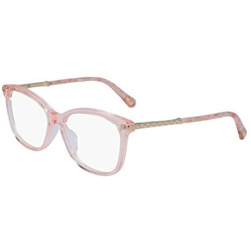 Chloé Junior Chlo CE3623 601 Crystal Rose Eyeglasses 49/14/125 with Chloe Case