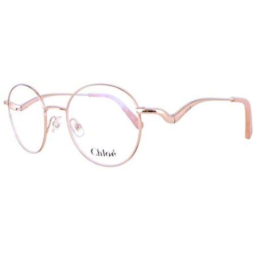 chloe 47mm round full rim optical frames