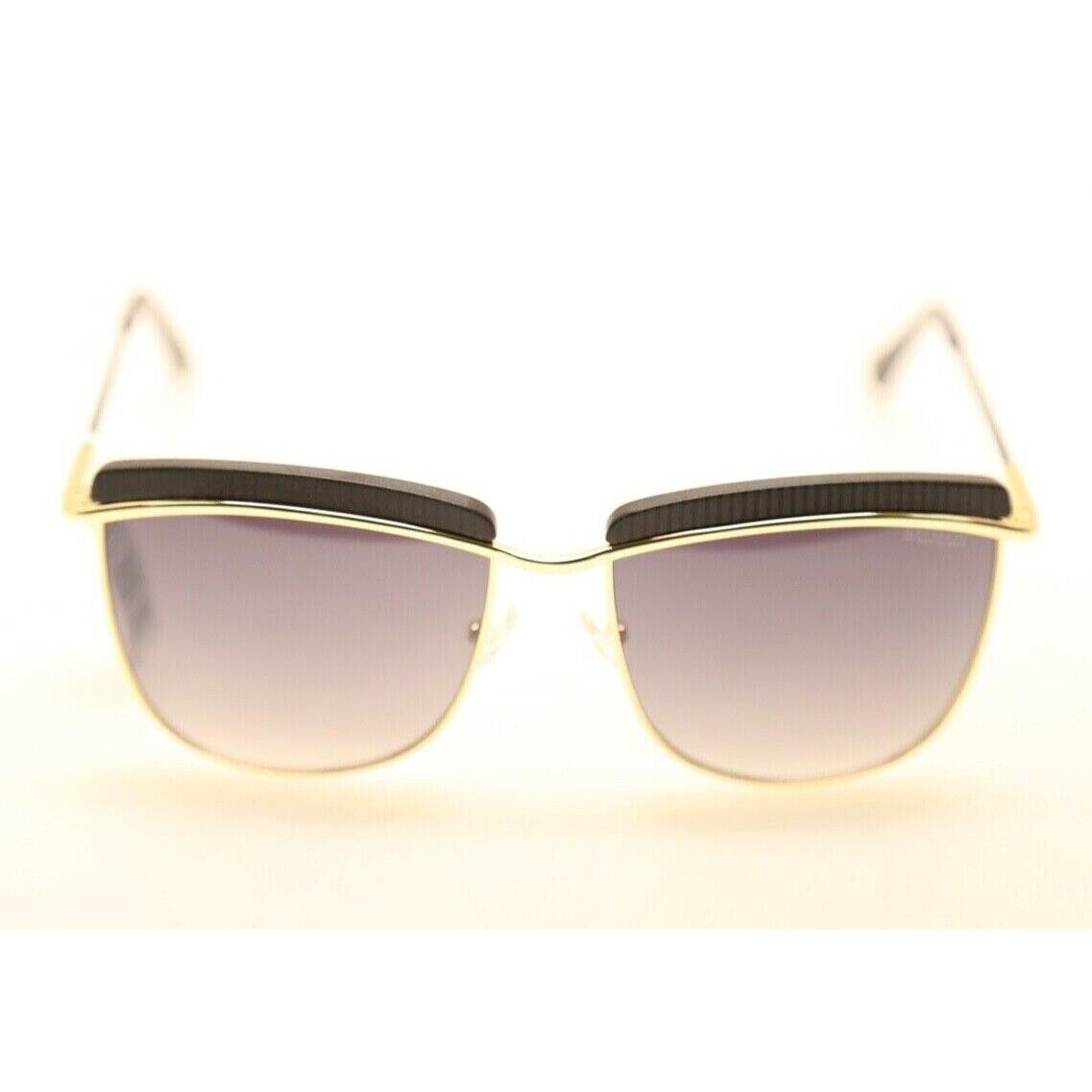 Balmain BL2521B C01 Gold Black/grey Lens Sunglasses 437