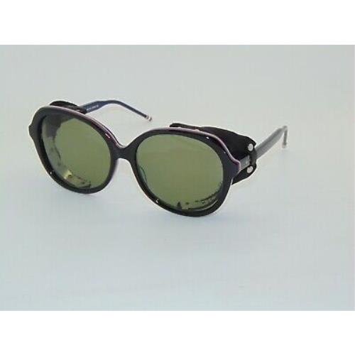 Thom Browne TB-503-A-T-BLK-RWB-57 Black Sunglasses