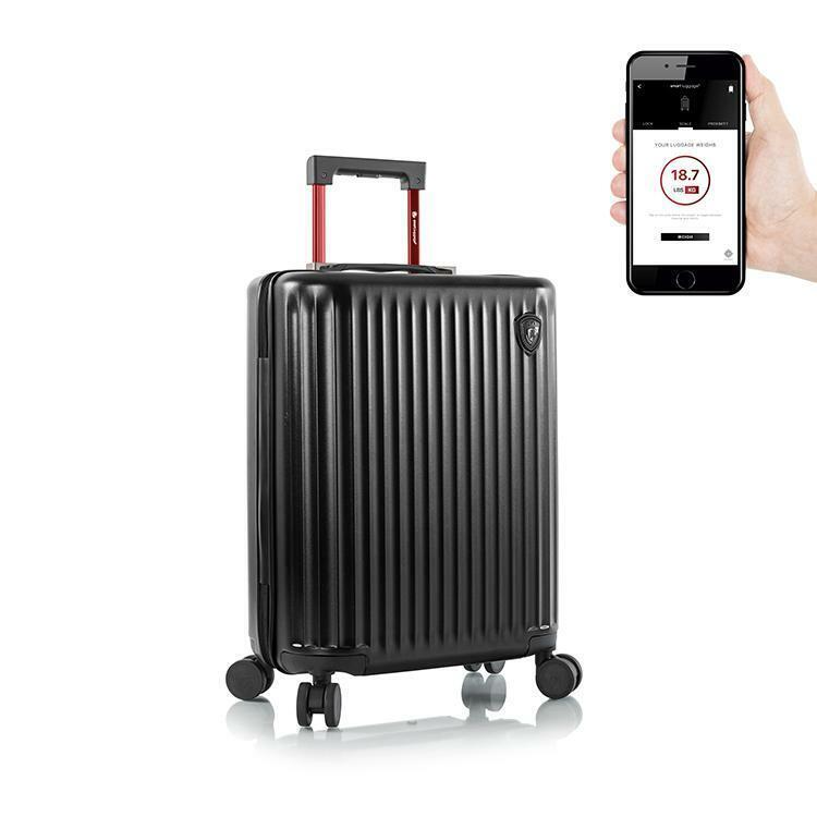 Heys Smartluggage 21 Hardside Spinner Carry-on Black Suitcase 5017