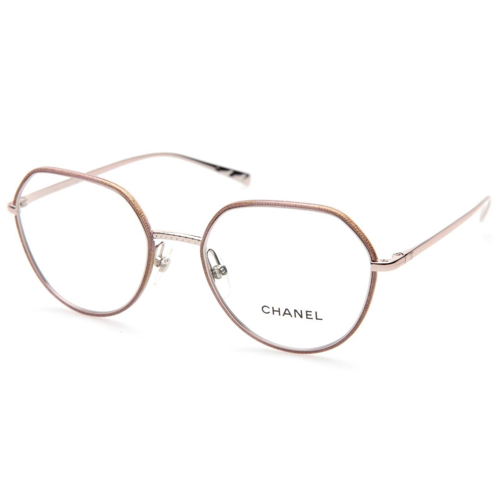 Chanel 2189-J c.475 Pink Eyeglasses Glasses Frame 52-19-135 B46mm Italy