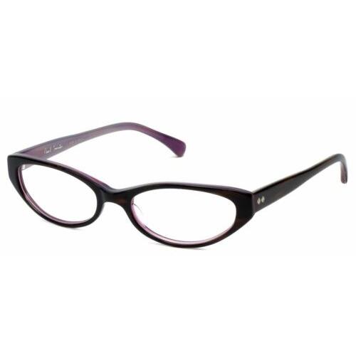 Paul Smith Designer Reading Glasses Syd-bhpl in Black Horn Purple 51mm