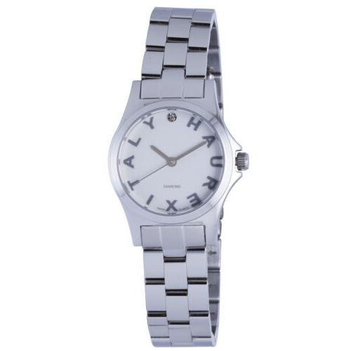 Haurex Italy Women`s 7A505DSS City Diamond Polished Stainless Steel Watch