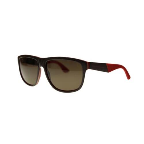 Marc By Marc Jacobs MMJ417 5WR Brown Rectangle Men`s Sunglasses 57mm
