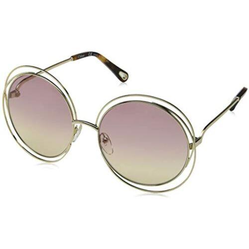 Chloé Chloe Grad Rose Gradient Round 58mm Sunglasses CE114SD 702 58