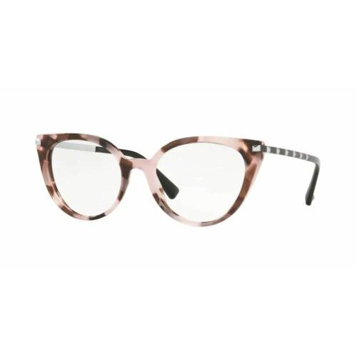 Valentino VA3040 5067 Pink Havana Cat Eye Women`s 51 mm Eyeglasses