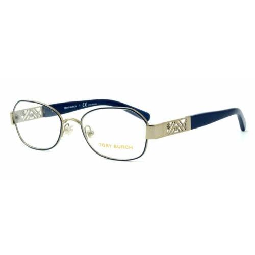 Tory Burch TY1043 Designer Reading Glasses in Blue-gold 3058