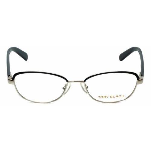 Tory Burch Designer Reading Glasses TY1019-363 in Black Silver 50mm