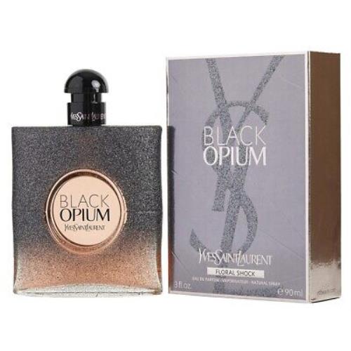 Ysl Black Opium Floral Shock Yves Saint Laurent 3.0 oz / 90 ml Edp Perfume