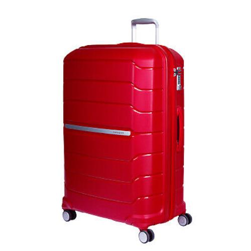 Samsonite Octolite I72000009 Red Large Polypropylene 8 Wheels Pockets Luggage