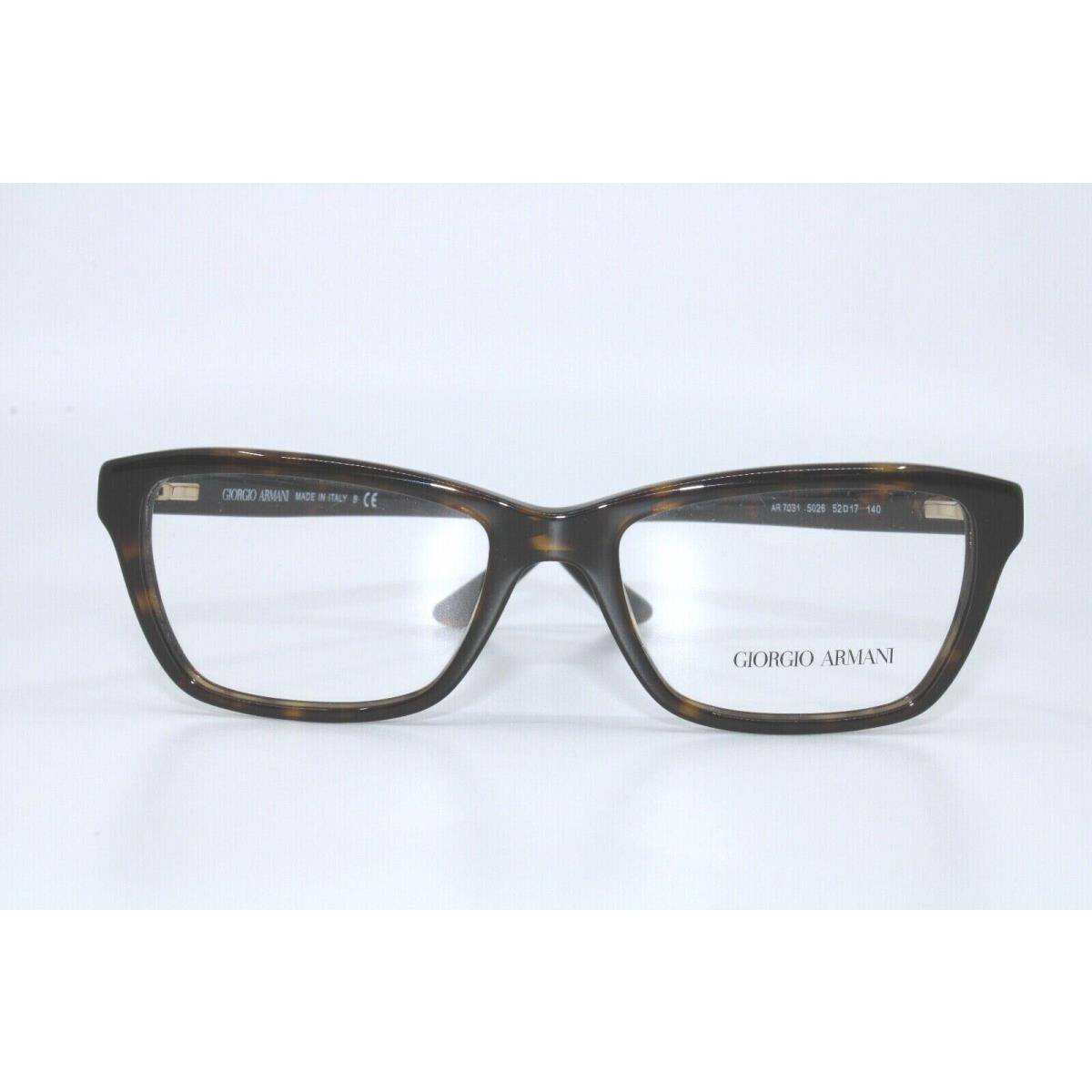 Giorgio Armani AR7031 5026 Tortoise Eyeglasses 52