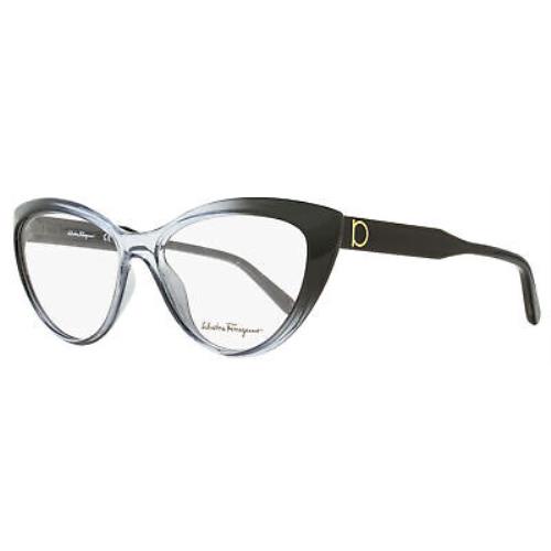 Salvatore Ferragamo Cateye Eyeglasses SF2853 007 Black/gray Gradient 56mm 2853