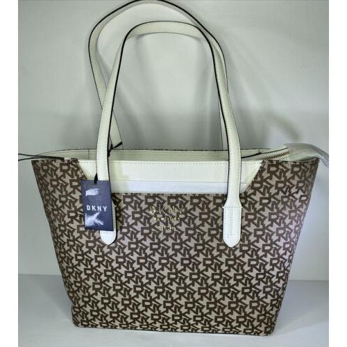 dkny signature tote