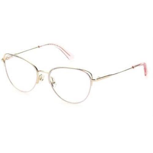 Juicy Couture JC 200 Eyeglasses 0EYR Gold Pink