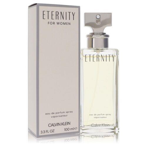 Eternity Eau De Parfum Spray By Calvin Klein 3.4oz