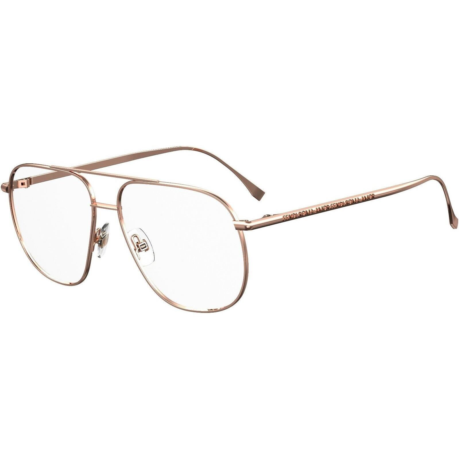 fendi gold eyeglasses