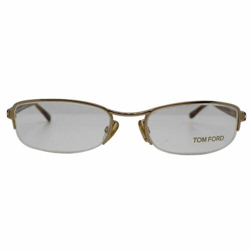 Tom Ford FT5023 772 Eyeglasses Gold Frame Demo Lens