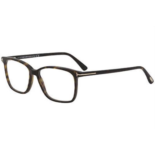 Tom Ford Men`s Eyeglasses TF5478-B TF/5478-B 052 Dark Havana Optical Frame 55mm