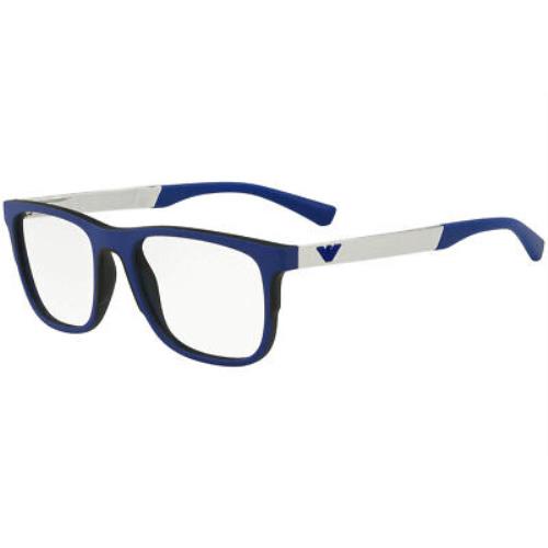 Emporio Armani EA 3133-5667 Eyeglasses Matte Blue 53 mm