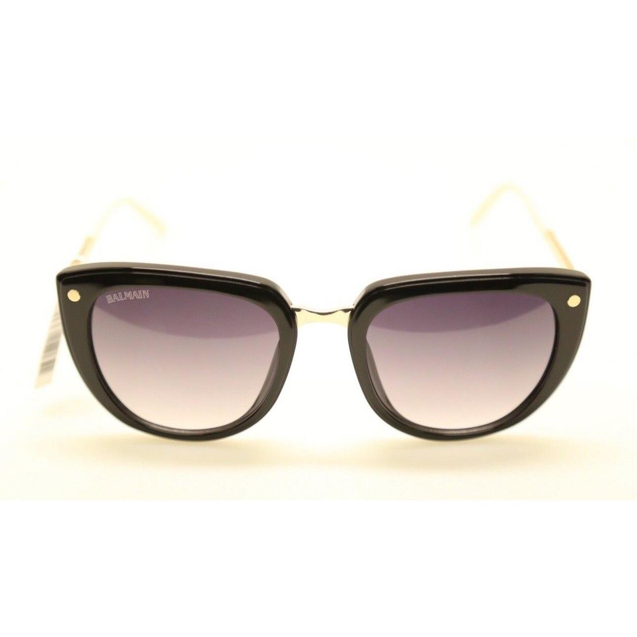 Balmain BL 2068 C02 Black Cat Eye 53mm Sunglasses 511