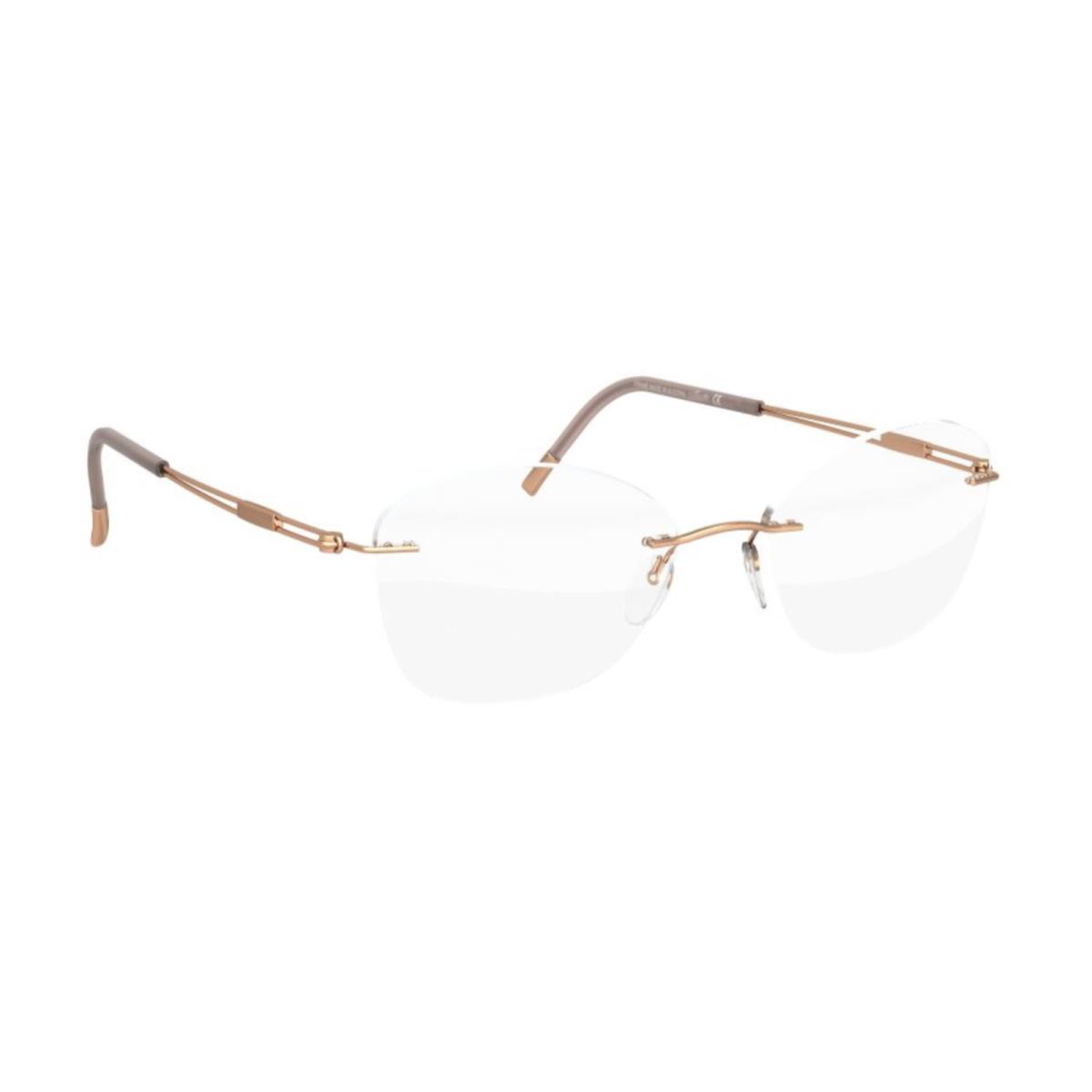 Silhouette Eyeglasses 5521 EU 3530 53 Titan Next Generation Rose Titanium Frames