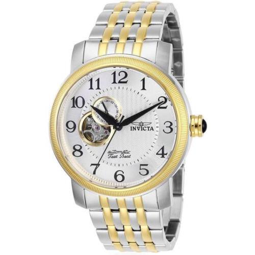 Invicta Lucid Men`s 43mm Open-heart Automatic Stainless NH39A Watch 28791 Rare