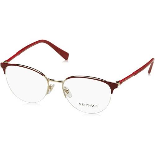 red versace eyeglasses