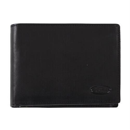 Bric`s Bric`s Men`s Monte Rosa Vegetable-tanned Leather Wallet with Transparent Flap