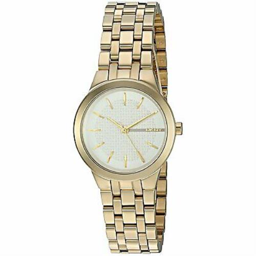 Dkny Women`s NY2491 Park Slope Gold-tone Stainless Steel Watch