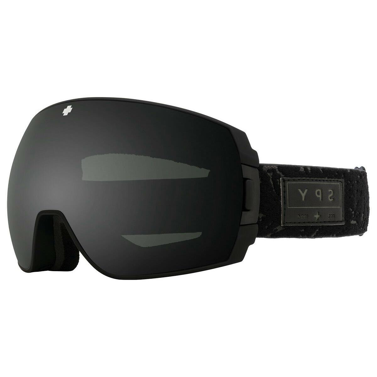 Spy Optics Legacy SE Onyx HD Plus Gray Green w/ Black Spectra Mirror Goggles
