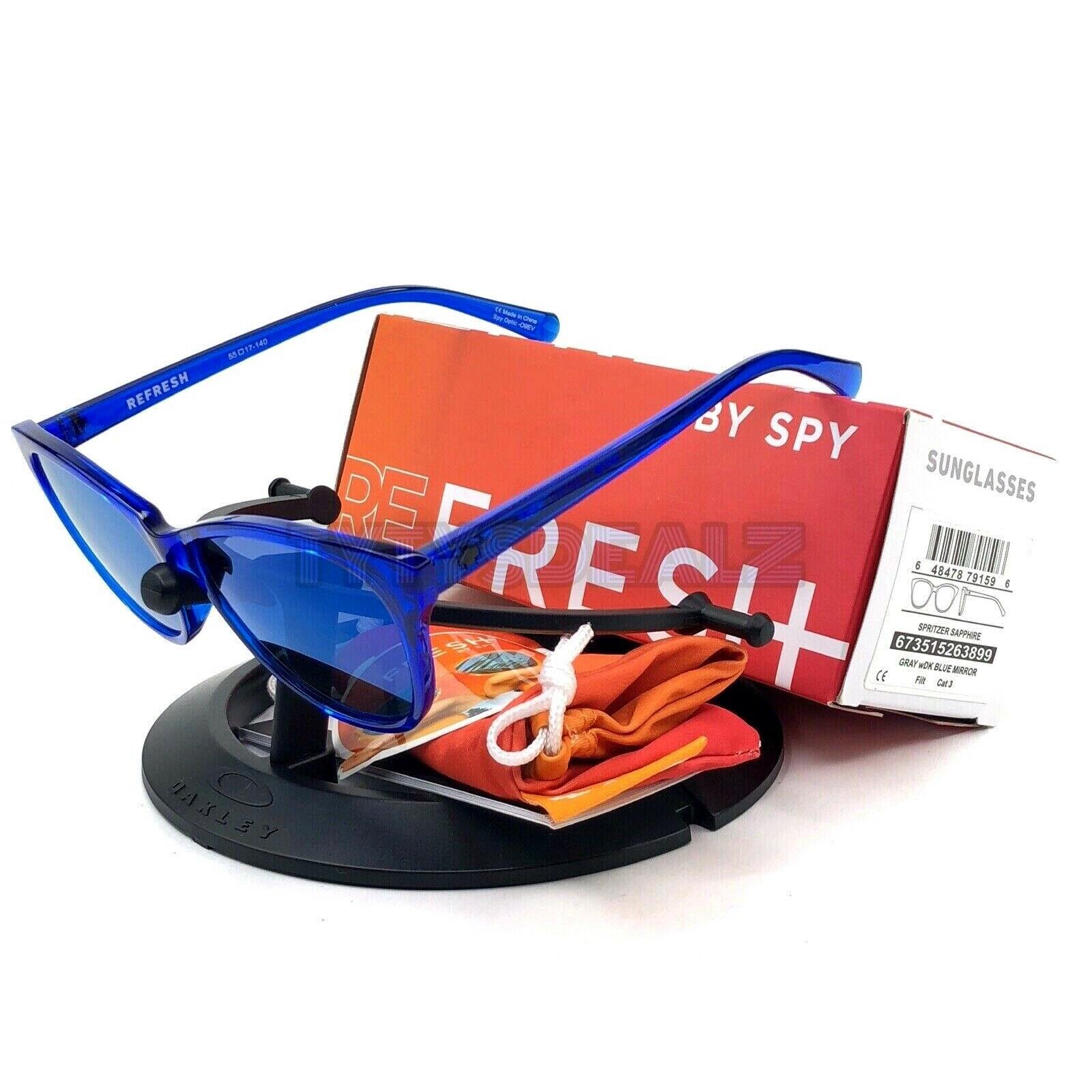 Spy Optic Refresh Spritzer Translucent Blue/sapphire Sunglasses