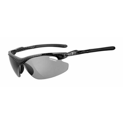 Tifosi Optics Tyrant 2.0 Sunglasses Many Choices Interchngeable Lenses Carbon - Smoke Polarized Fototec