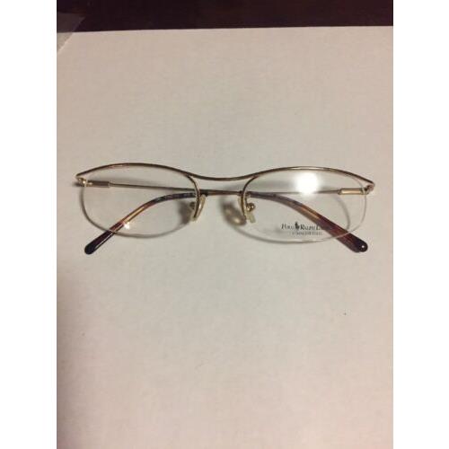 ralph lauren gold frame glasses