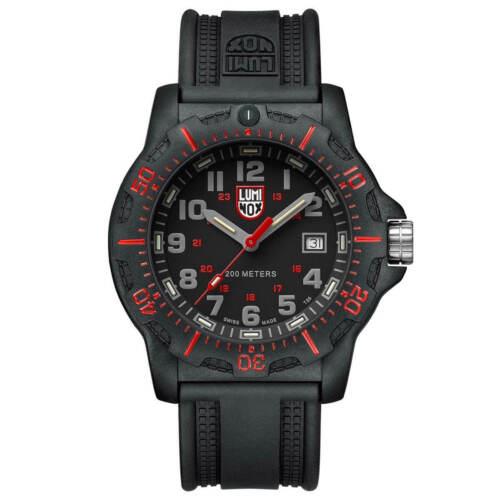 Luminox Black Ops 8880 Series Men`s Watch Black Dial Quartz Rubber Strap 8895